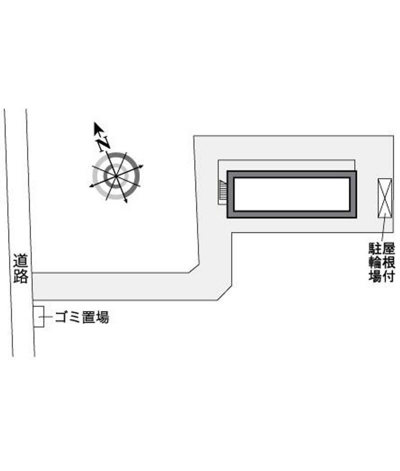 レオパレスホウセイ豊四季 配置図