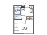 レオパレスアイリス 間取り図