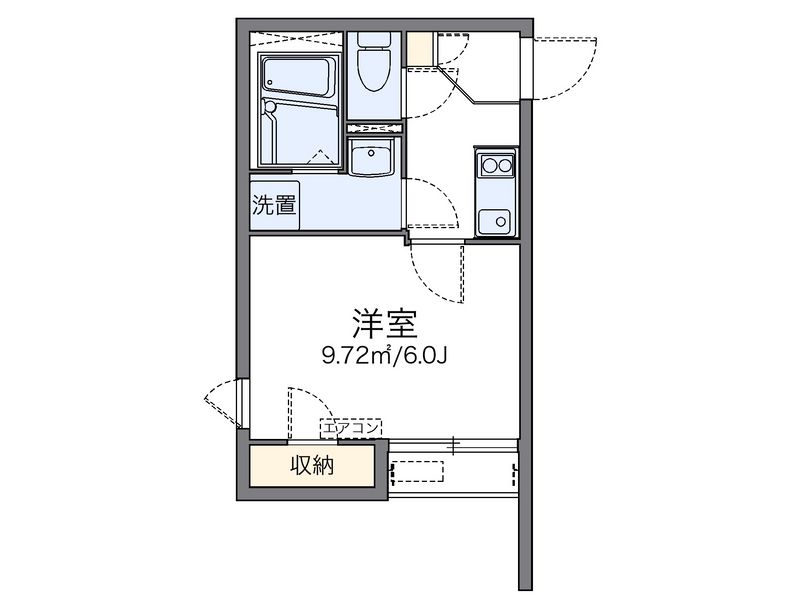 レオネクストエルヴィータⅡ 間取図