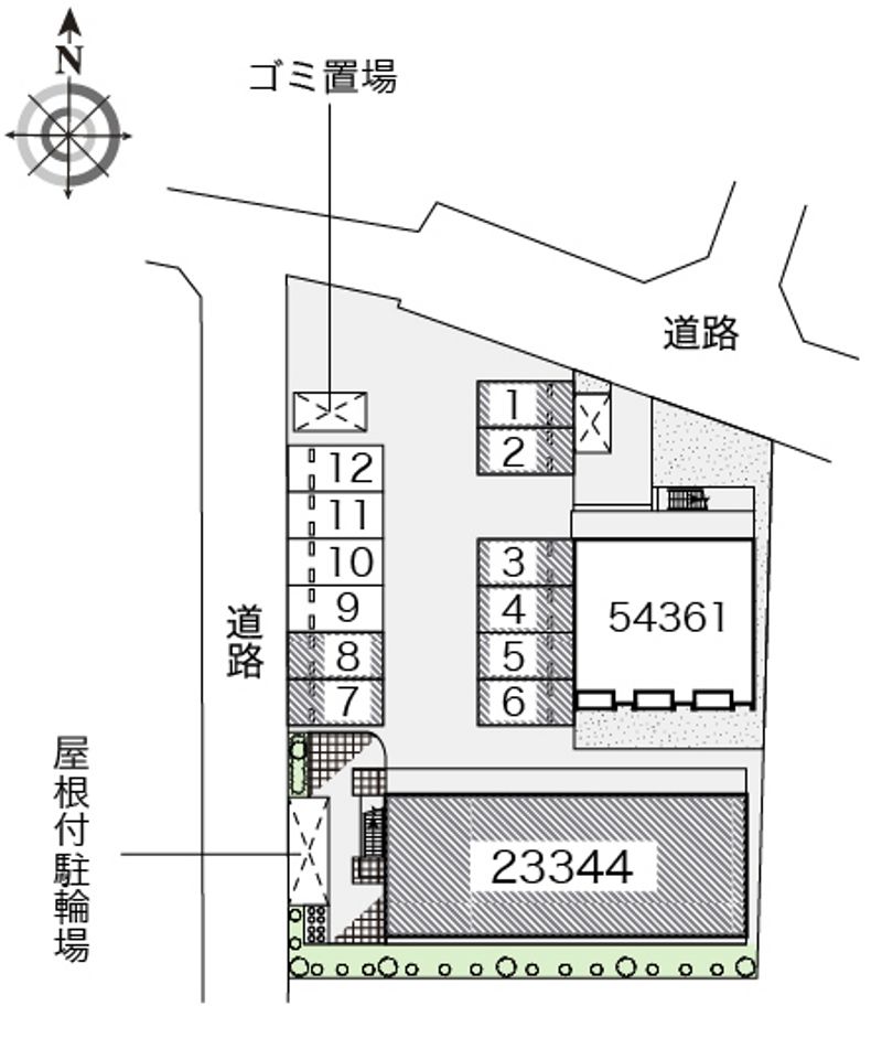 レオパレスｌｕｅ 配置図