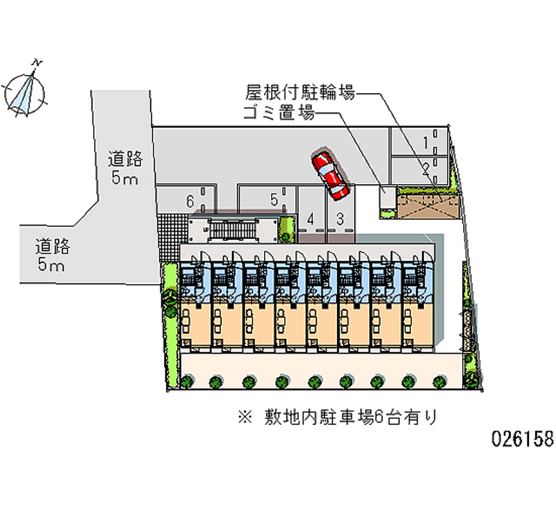 26158 Monthly parking lot