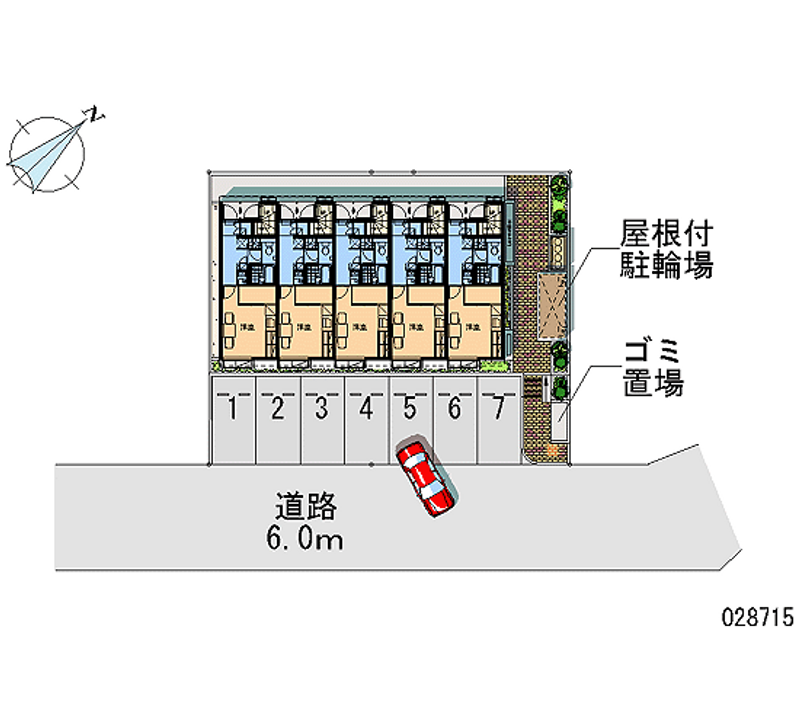 レオパレスタンディー 月極駐車場