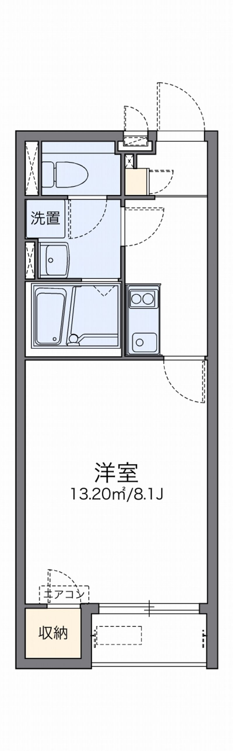 レオネクストＦＯＲＥＶＥＲⅢ 間取図