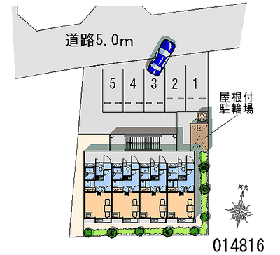 14816 Monthly parking lot