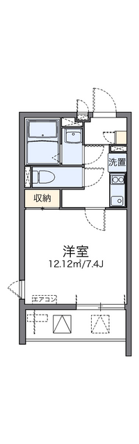 レオネクスト新代田 間取り図