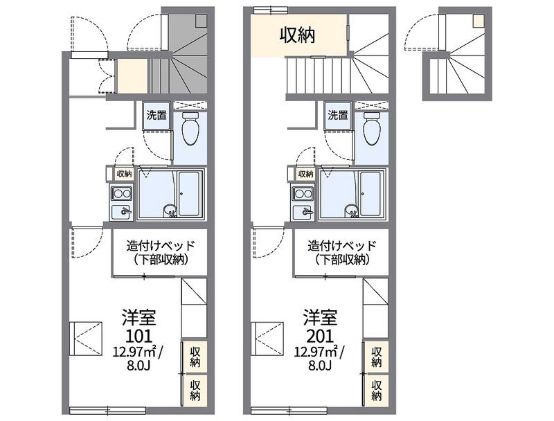 レオパレスＣｈｅｒｉｓｈ 間取図