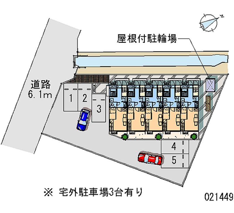 21449月租停车场