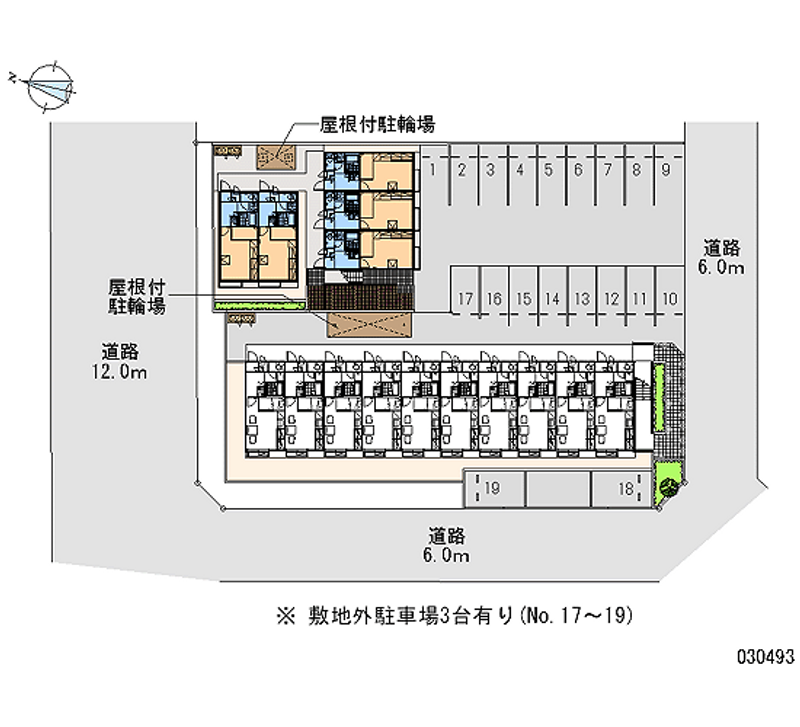 30493 Monthly parking lot