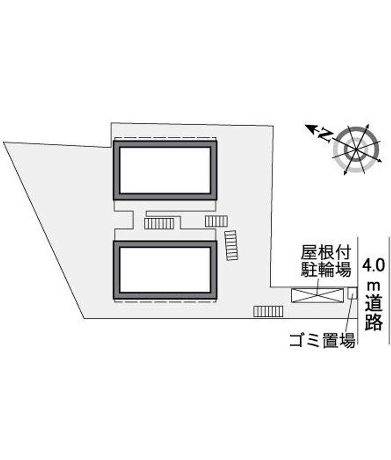 レオパレスサンライズヒル 配置図