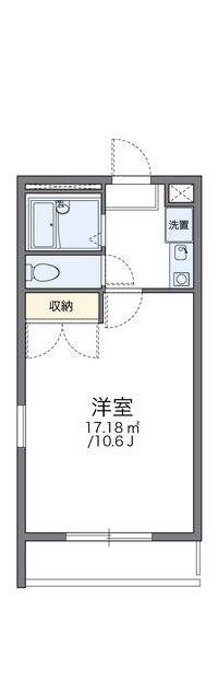 レオパレスＴＡＢＵＣＨＩ 間取り図