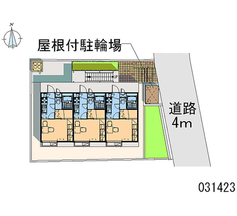 レオパレス南生田 区画図