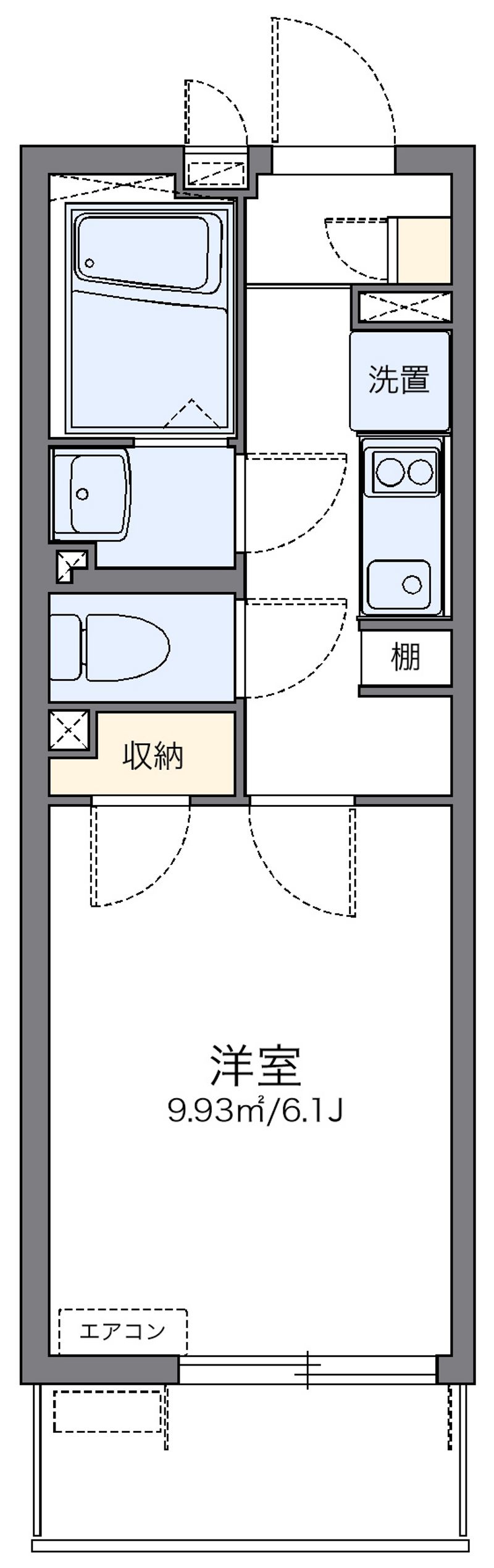 レオネクストユーポート　大宮 間取図