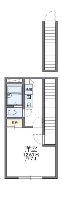 レオパレス鶴間アイリスⅡ 間取り図