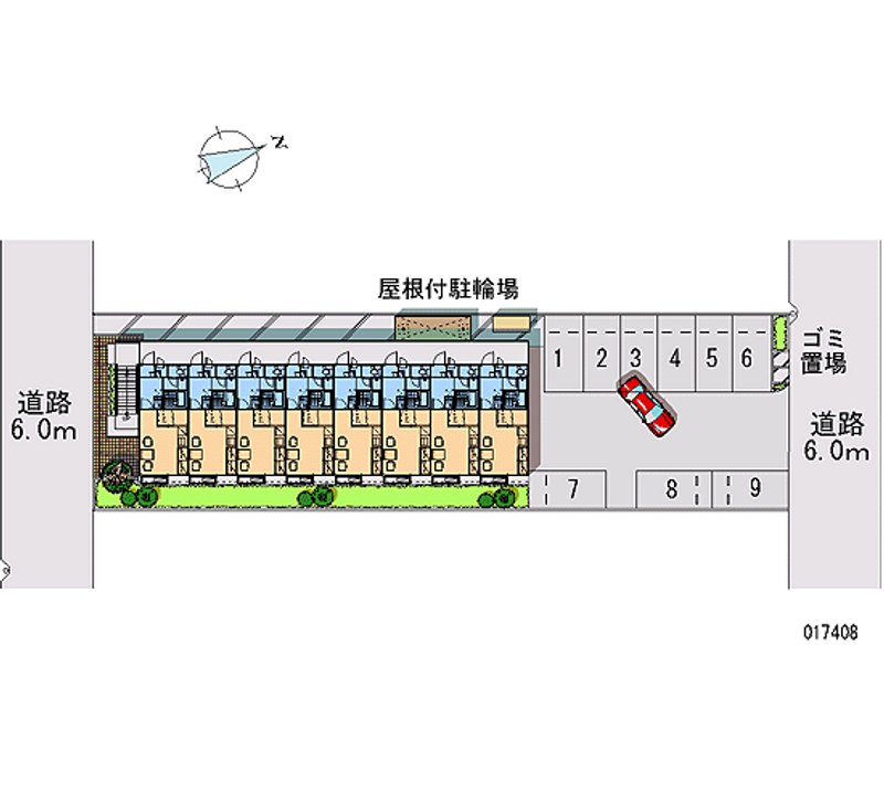 17408月租停车场