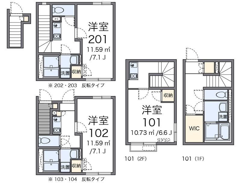 クレイノリアンフチュール山王 間取図