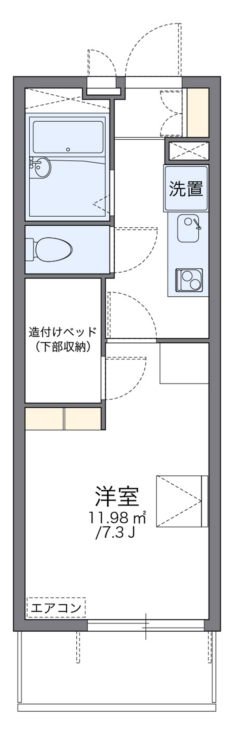 leopalace Matsuzaka Floor plan