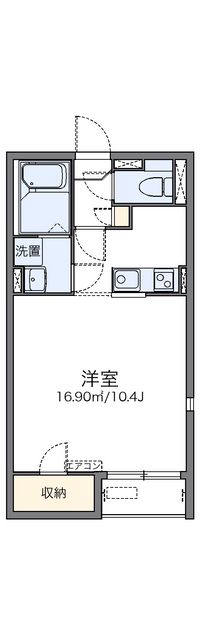 レオネクストエルデ古田 間取り図