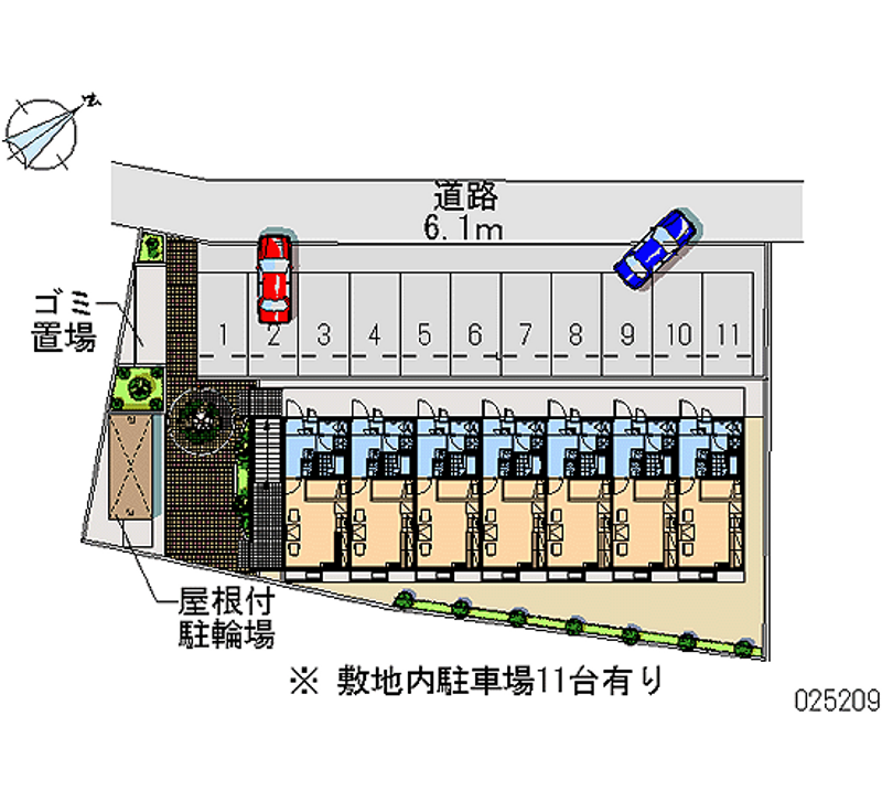 25209 Monthly parking lot