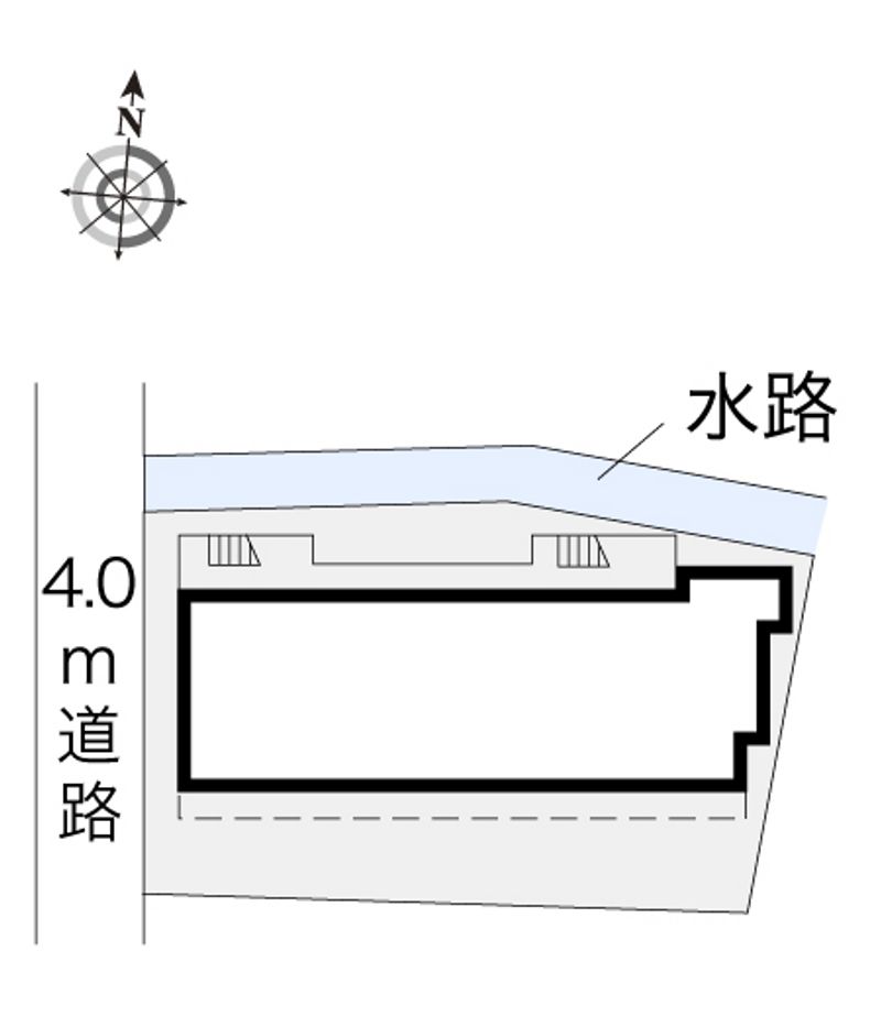 レオパレス５＆５ 配置図