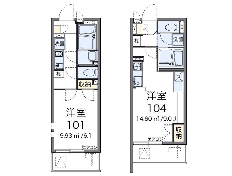 ミランダクレール　西八王子 間取図