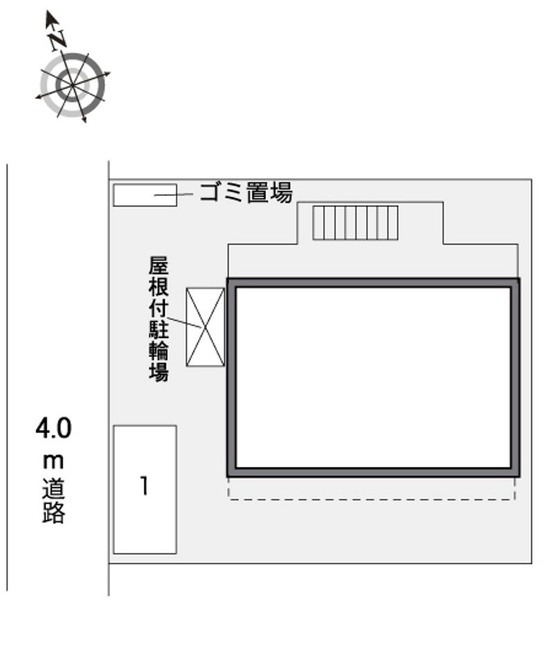 レオパレスサンライズ船橋 配置図