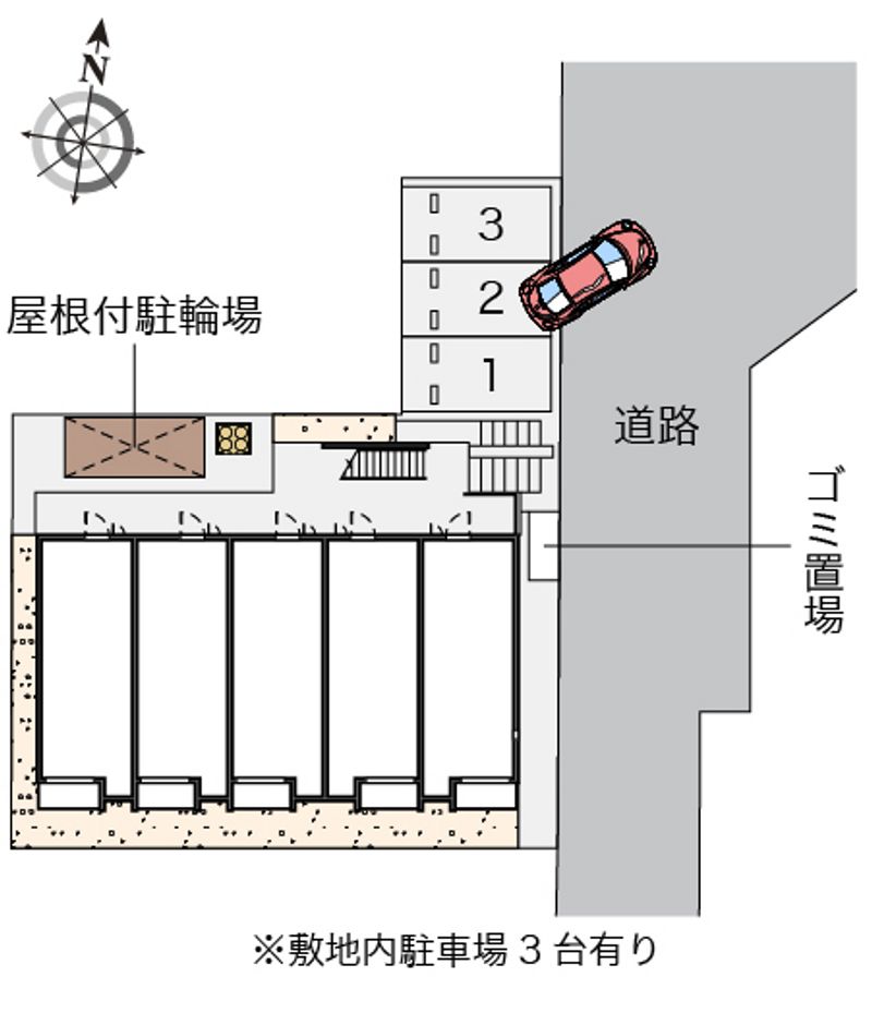 ミランダリアン 配置図