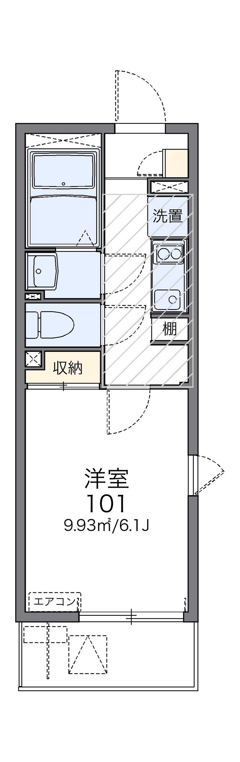レオネクストアーカイブⅢ 間取図