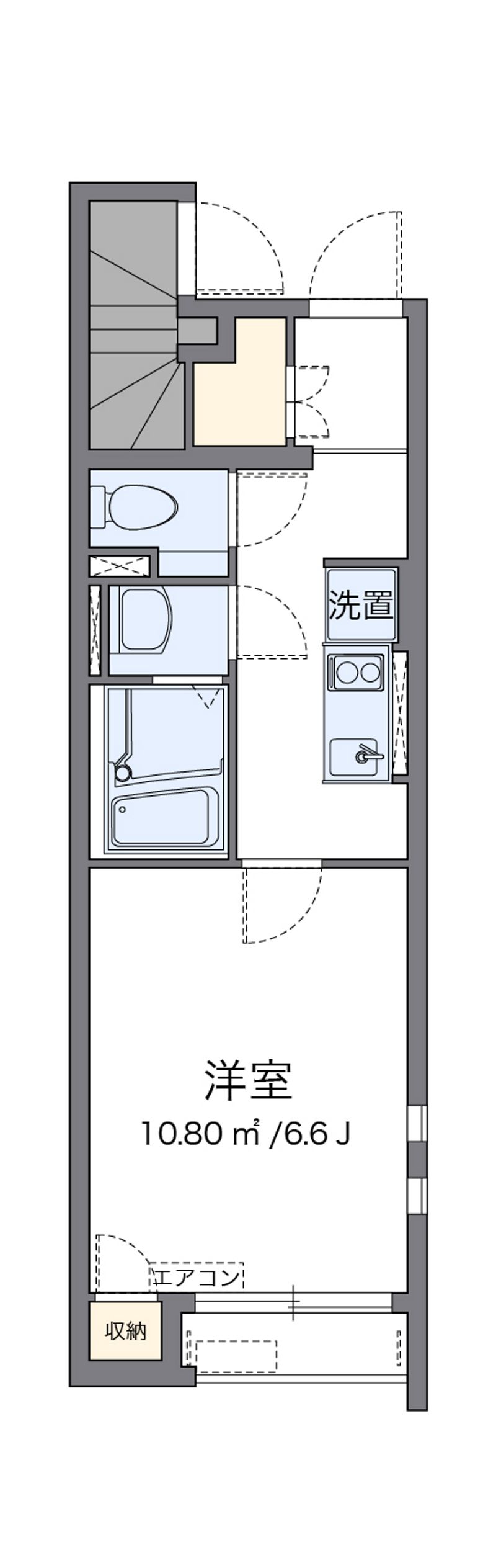 クレイノラベンダー 間取図