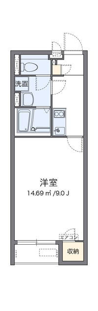 クレイノＳ＆Ｓ 間取り図