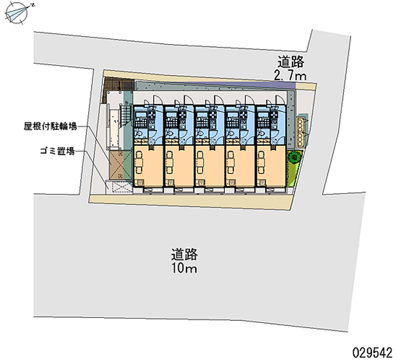 レオパレス英 区画図