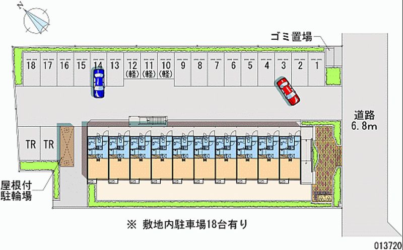 13720月租停车场