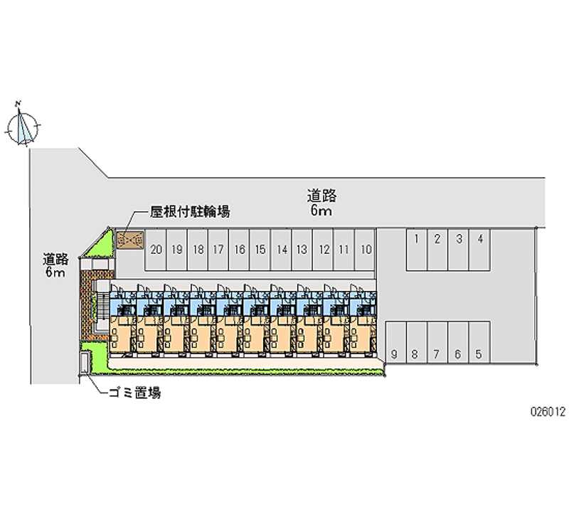 26012月租停车场