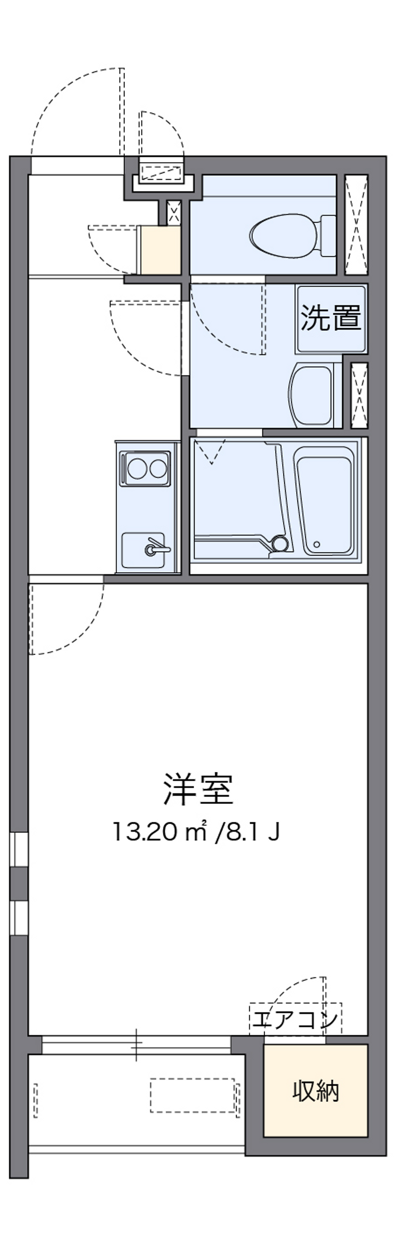 クレイノエストレーラ 間取図