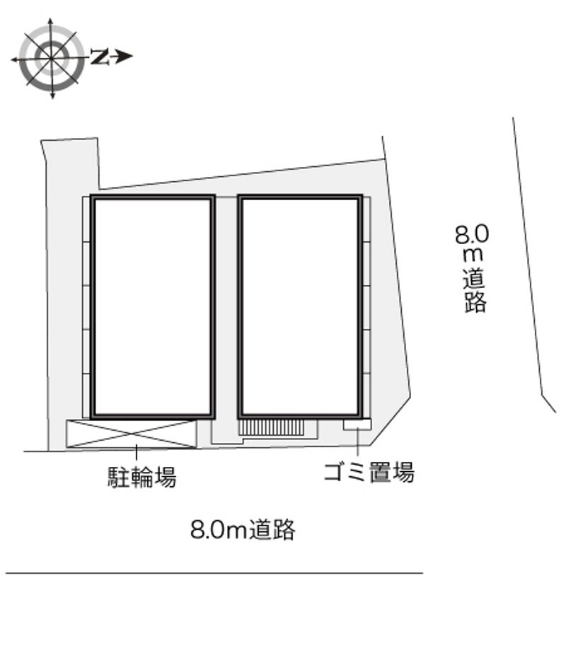 レオパレスｏｆ　ｃｈｒｉｓ 配置図