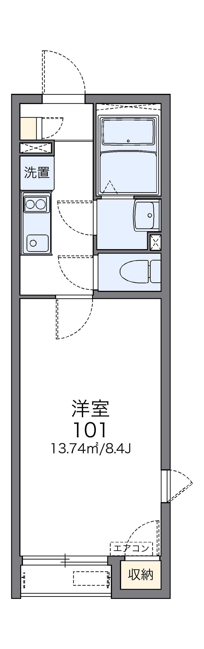レオネクストグリーンヒルズ１８ 間取図