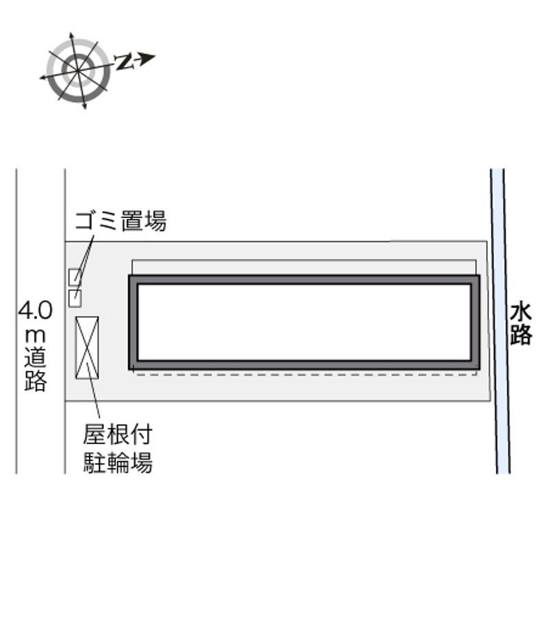 レオパレスまつえ 配置図