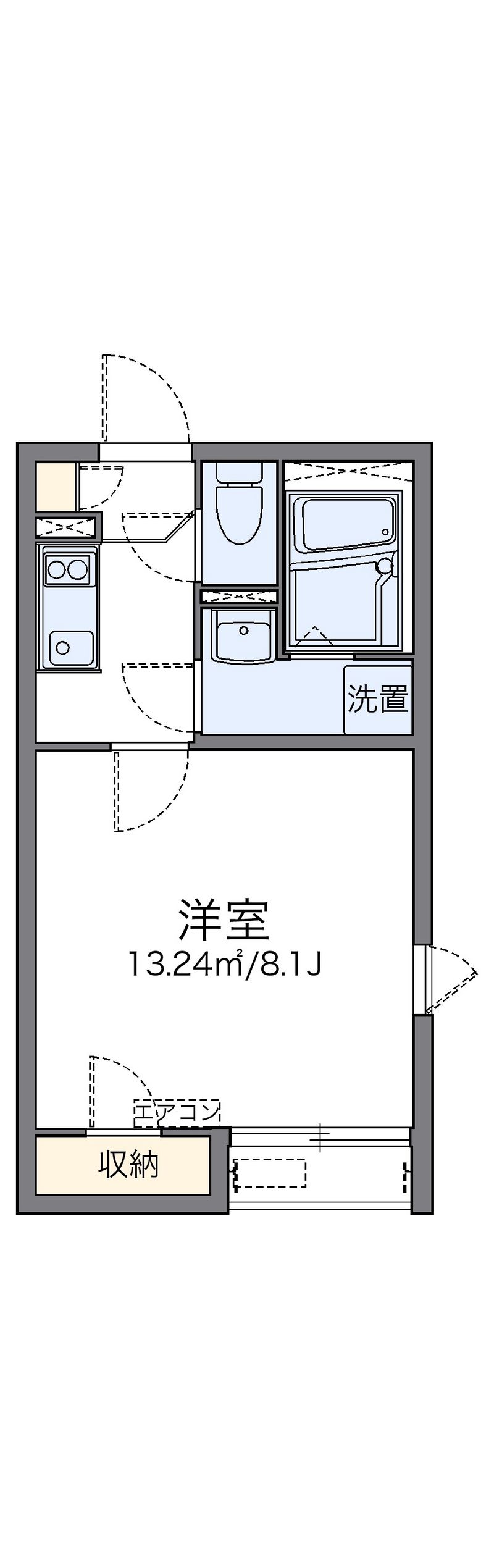 レオネクストサリエール 間取図