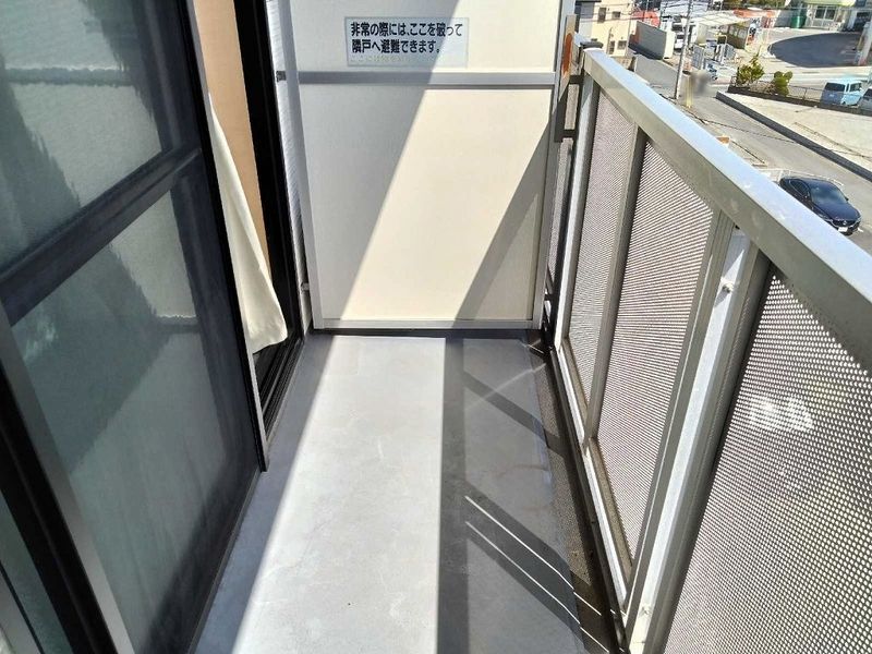 レオパレスＫウッズⅡ バルコニー