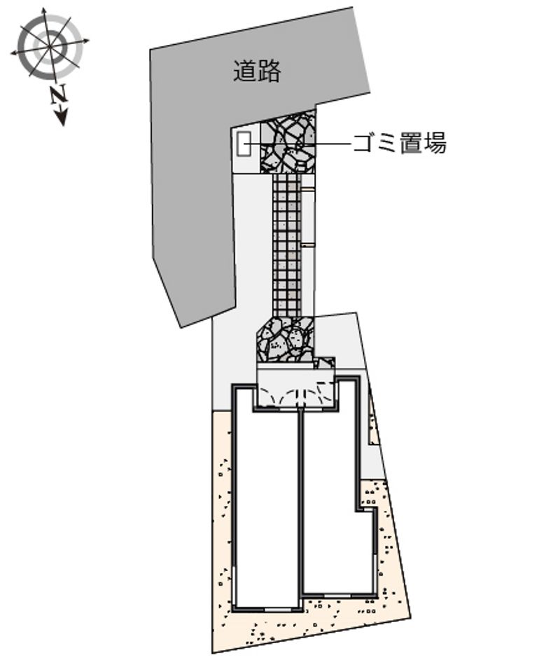 クレイノ５＆５　Ⅲ 配置図