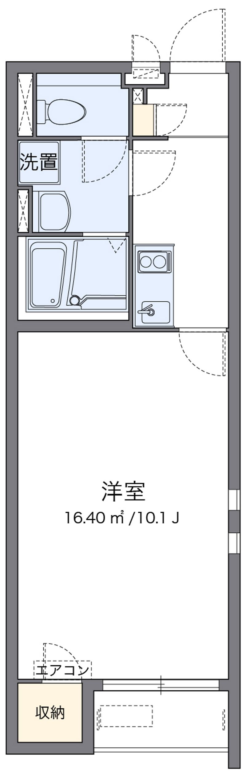 クレイノヴィラあやべ 間取図