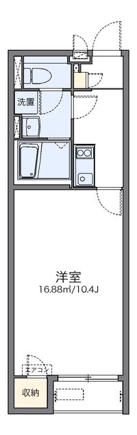 レオネクストグリーチネ 間取り図