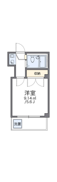 レオパレス春吉 間取り図