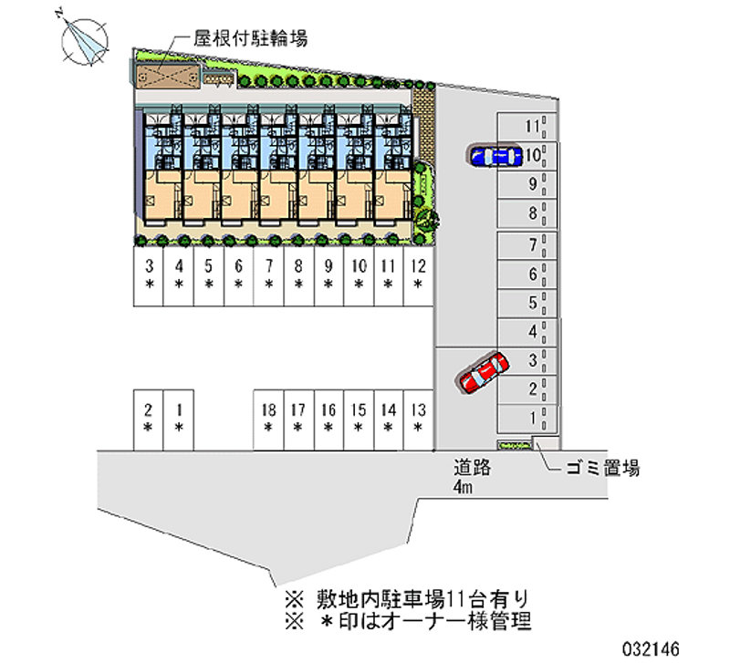 32146月租停車場