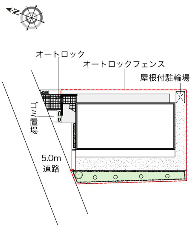 レオネクストガーデン羽根木 配置図