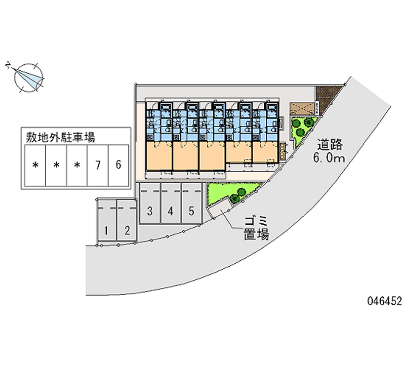 46452 Monthly parking lot