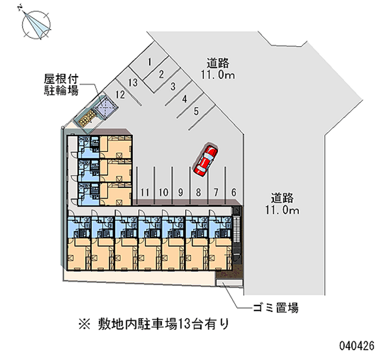 40426 Monthly parking lot