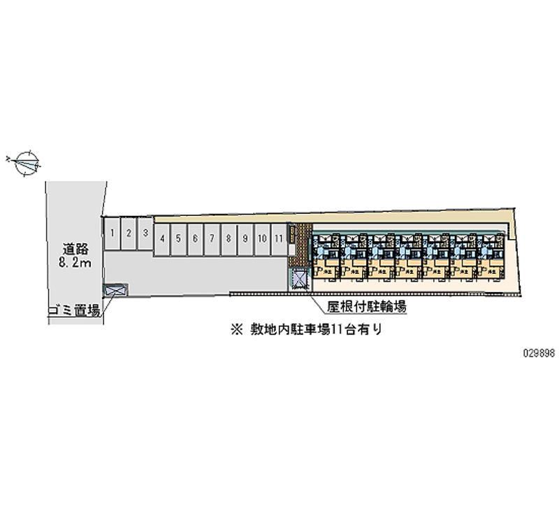 29898月租停车场