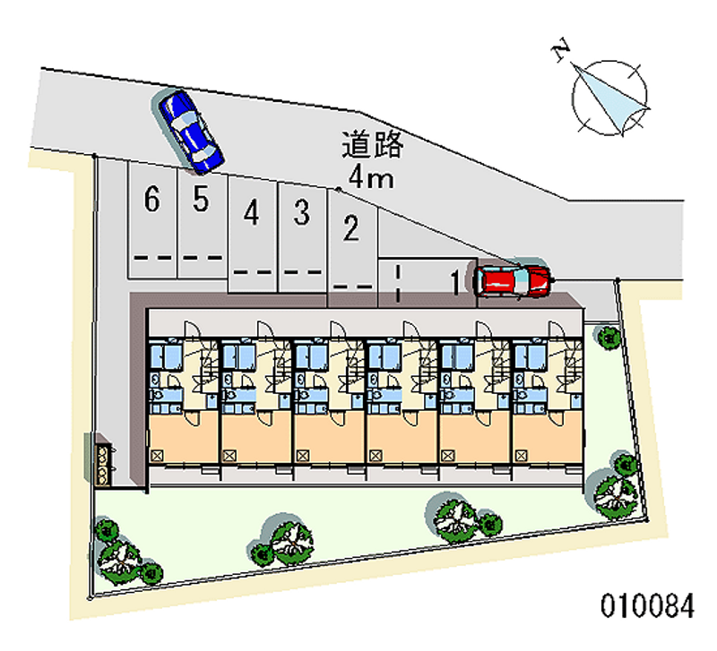 レオパレスエスぺランサ府中 月極駐車場