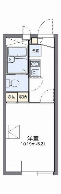 レオパレスシエナ九品寺Ⅱ 間取り図