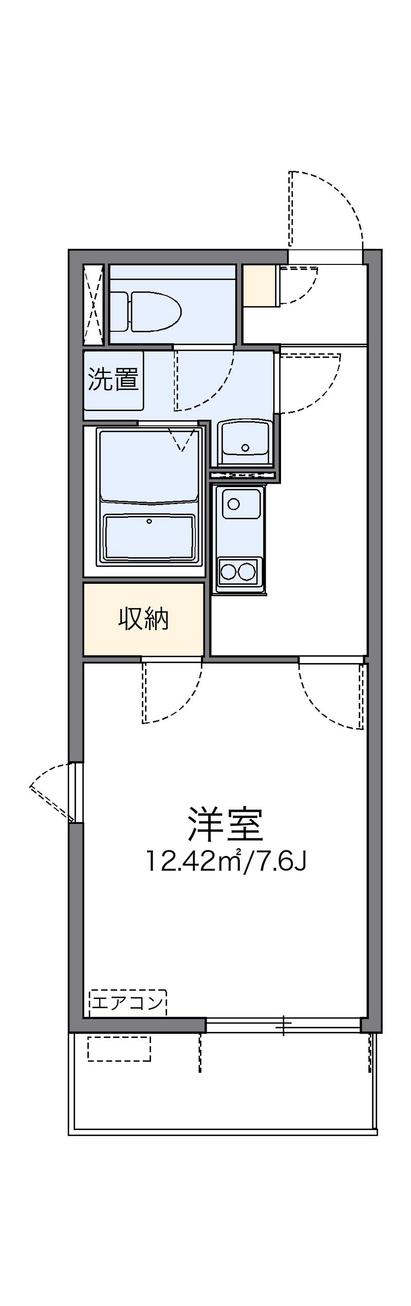 レオネクストマーレ蕨 間取図